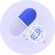 immune-health-capsule-bacteria-x icon